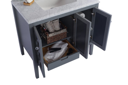 Laviva Mediterraneo 36" Grey Bathroom Vanity Set