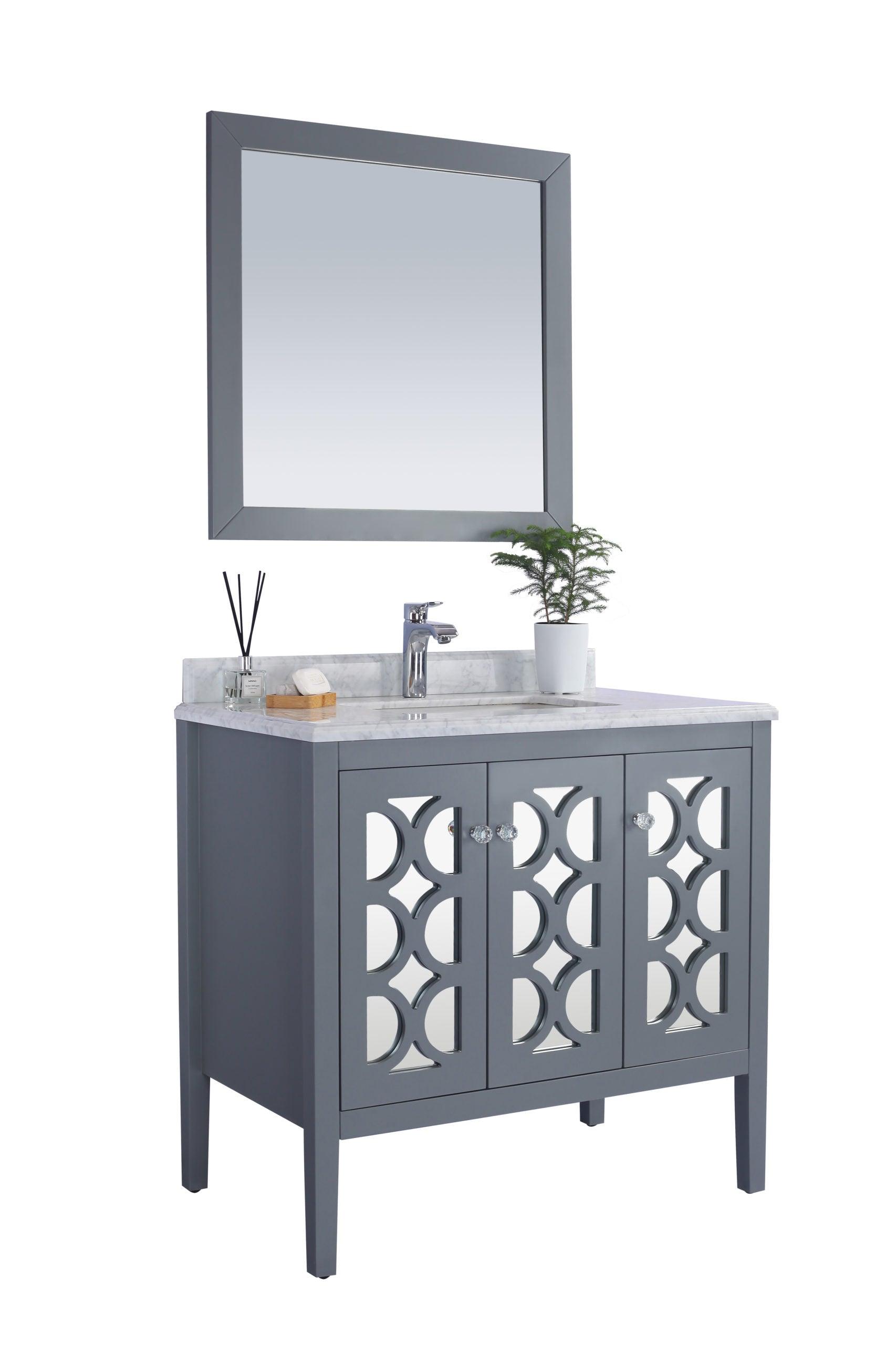 Laviva Mediterraneo 36" Grey Bathroom Vanity Set