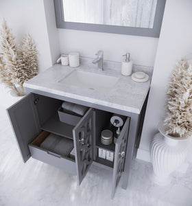 Laviva Mediterraneo 36" Grey Bathroom Vanity Set