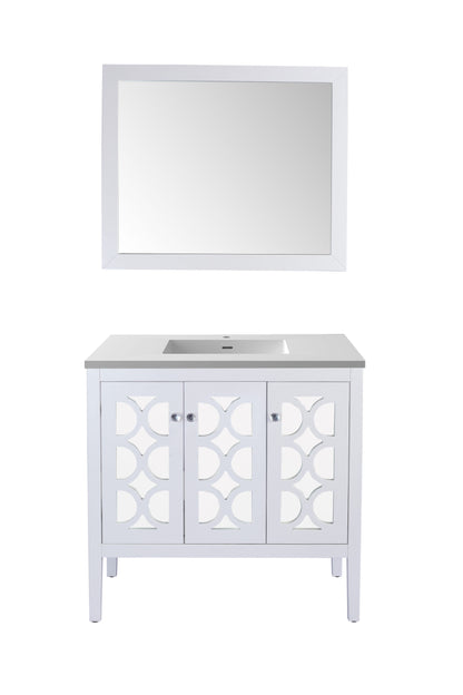 Laviva Mediterraneo 36" White Bathroom Vanity Set