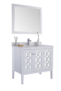 Laviva Mediterraneo 36" White Bathroom Vanity Set