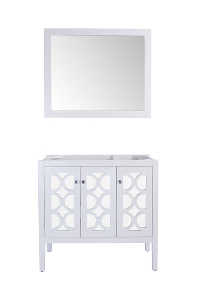 Laviva Mediterraneo White Bathroom Cabinet in Sizes 24" or 36"