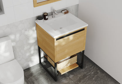 Laviva Alto California White Oak Bathroom Vanity Set in Sizes 24", 30" or 36"