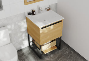 Laviva Alto California White Oak Bathroom Vanity Set in Sizes 24", 30" or 36"