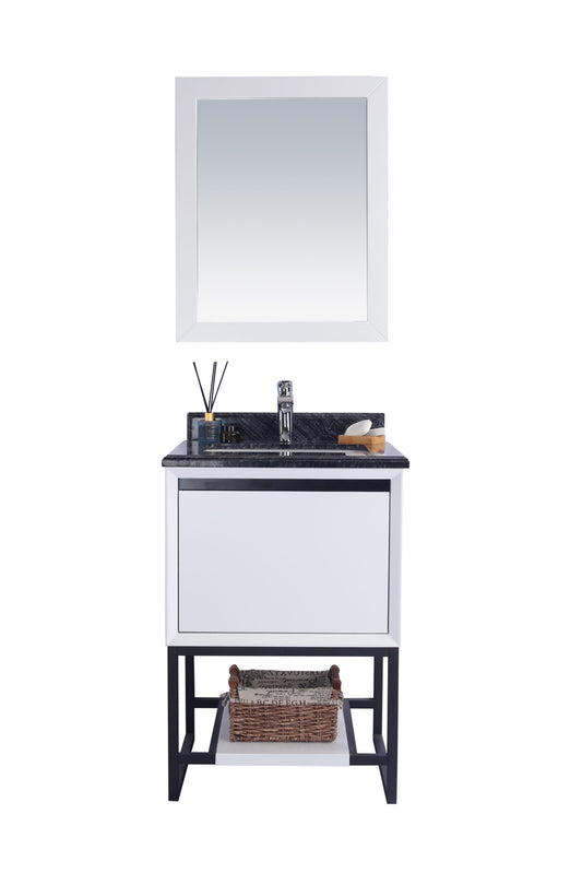 Laviva Alto White Bathroom Vanity Set in Sizes 24", 30" or 36"