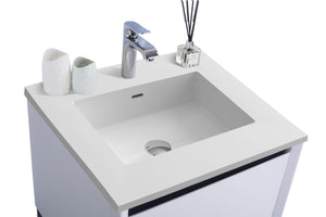 Laviva Alto White Bathroom Vanity Set in Sizes 24", 30" or 36"