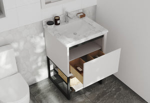 Laviva Alto White Bathroom Vanity Set in Sizes 24", 30" or 36"