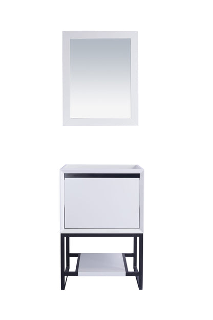 Laviva Alto White Bathroom Vanity Cabinet Set in Sizes 24", 30" or 36"