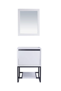 Laviva Alto White Bathroom Vanity Cabinet Set in Sizes 24", 30" or 36"
