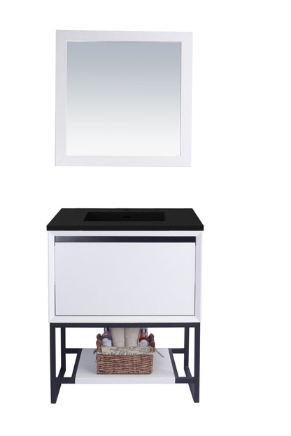 Laviva Alto White Bathroom Vanity Set in Sizes 24", 30" or 36"