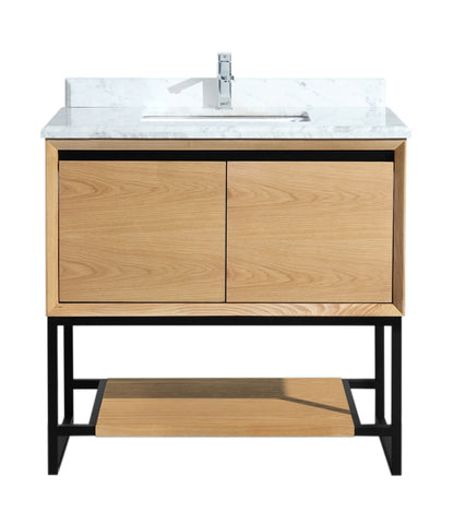 Laviva Alto California White Oak Bathroom Vanity Set in Sizes 24", 30" or 36"