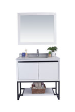 Load image into Gallery viewer, Laviva Alto White Bathroom Vanity Set in Sizes 24&quot;, 30&quot; or 36&quot;