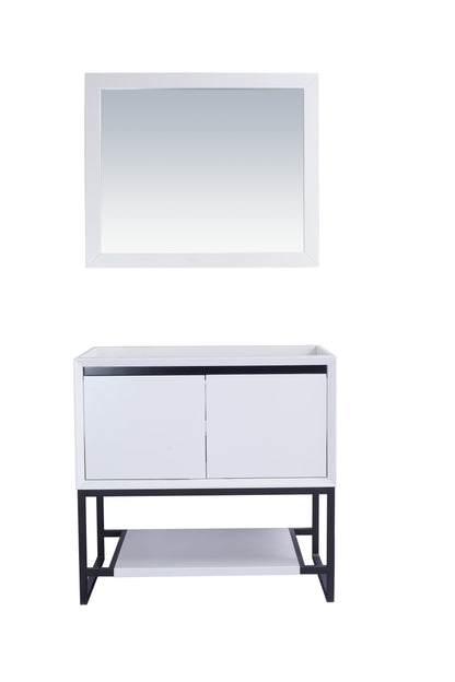 Laviva Alto White Bathroom Vanity Cabinet Set in Sizes 24", 30" or 36"