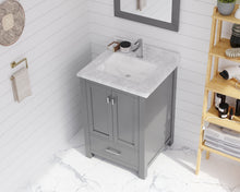 Load image into Gallery viewer, Laviva Forever White Carrara Marble Top, Sink, 24&quot;, 30&quot;, 36&quot;, 42&quot;, 48&quot;