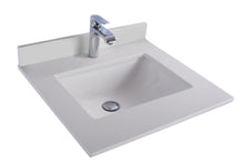 Load image into Gallery viewer, Laviva Forever White Quartz Top, Ceramic Sink, 24&quot;