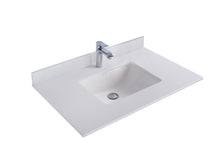 Load image into Gallery viewer, Laviva Forever White Quartz Top, Ceramic Sink, 36&quot;