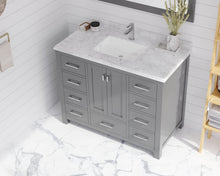 Load image into Gallery viewer, Laviva Forever White Carrara Marble Top, Sink, 24&quot;, 30&quot;, 36&quot;, 42&quot;, 48&quot;