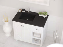Load image into Gallery viewer, Laviva Forever VIVA Stone 36&quot; Solid Surface Countertop, Left Sink