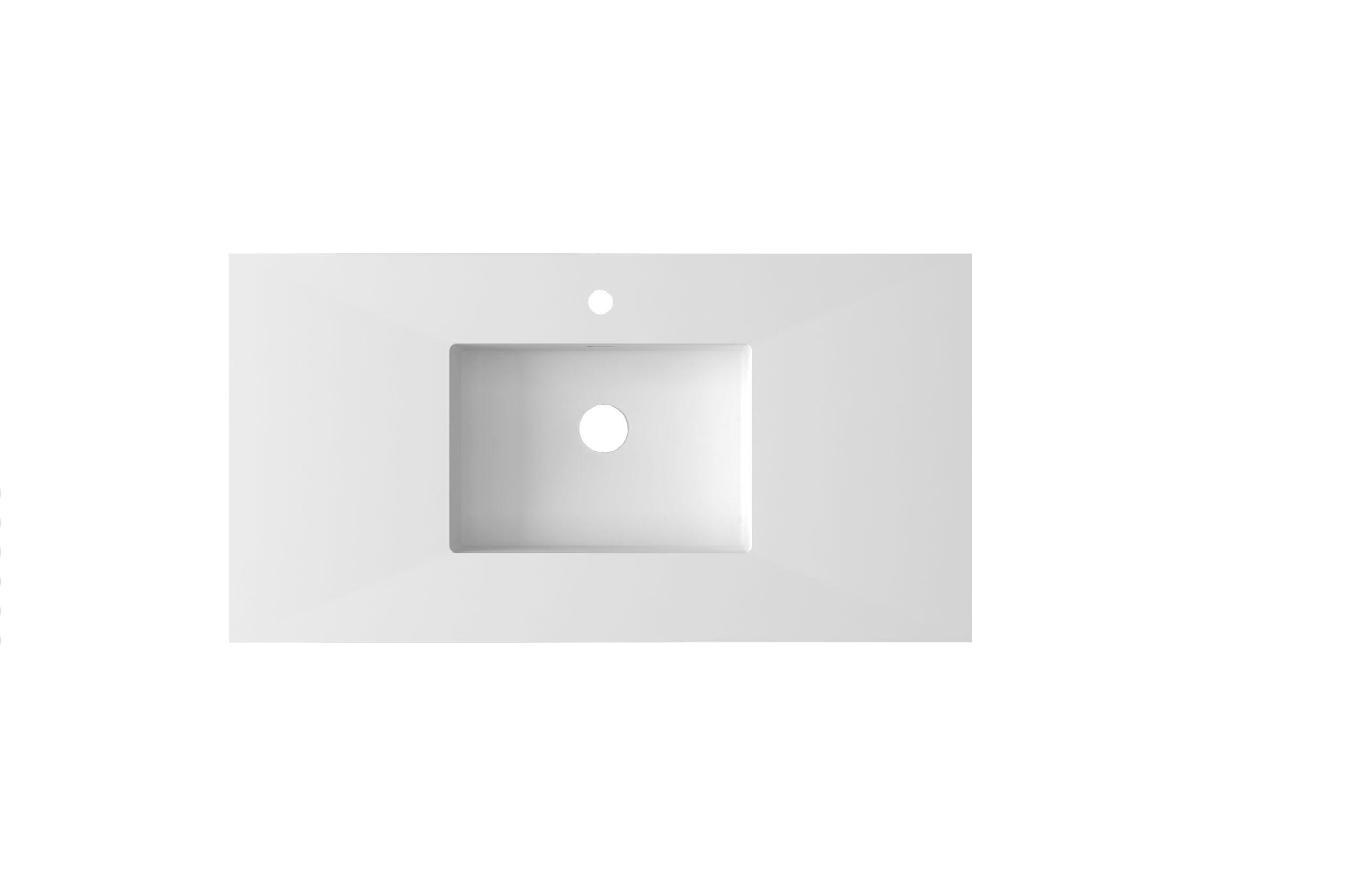 Laviva Forever VIVA Stone Matte White Top, 24"/30"/36"/42"/48"/54"