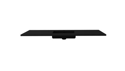 Laviva Forever VIVA Stone Matte Black Top, 60", 66", 72"