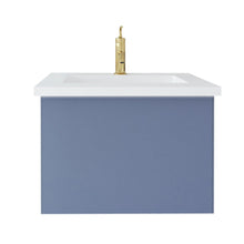 Load image into Gallery viewer, Vitri Nautical Blue Vanity, White Top, 313VTR-24NB-MW, 24&quot;