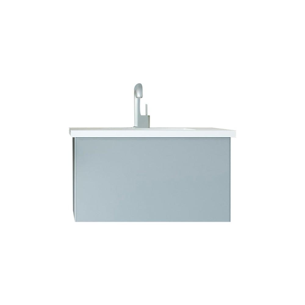 Vitri Fossil Grey Vanity, Black Top, 313VTR-30FG-MW, 30"