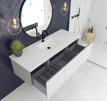Load image into Gallery viewer, Vitri Cloud White Single Sink Vanity 313VTR-CW-MW, 60&quot; / 66&quot; / 72&quot;