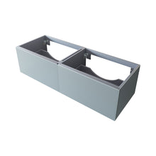 Load image into Gallery viewer, Laviva Vitri 313VTR-60DFG Fossil Grey Double Sink Bath Cabinet 60&quot;