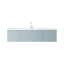 Load image into Gallery viewer, Vitri Fossil Grey Single Sink Vanity 313VTR-66FG-MW, 66&quot; 