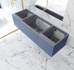 Vitri 313VTR-CNB Nautical Blue Single Sink Bath Cabinet  60"/66"/72"