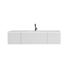 Load image into Gallery viewer, Vitri Cloud White Single Sink Vanity 313VTR-72CCW-MW, 72&quot; 