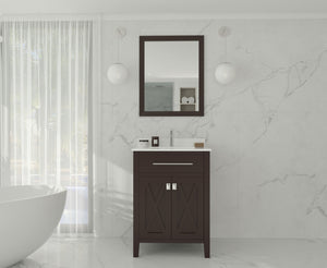 Laviva Wimbledon 313YG319-24B 24" Brown Bathroom Vanity Set