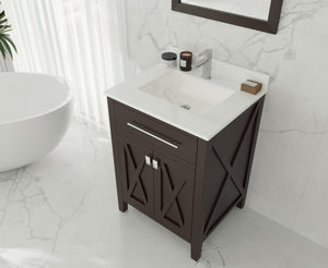 Laviva Wimbledon 313YG319-24B 24" Brown Bathroom Vanity Set