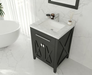 Laviva Wimbledon Espresso Bathroom Vanity Cabinet 313YG319-24E, 24" up