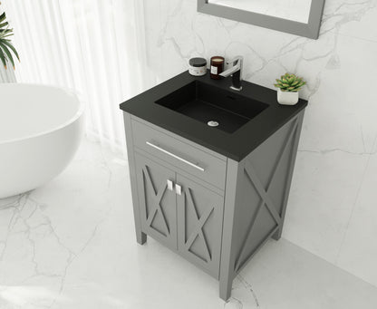 Laviva Wimbledon 313YG319-24G 24" Grey Bathroom Vanity Set