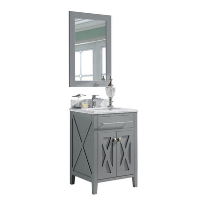 Laviva Wimbledon 313YG319-24G 24" Grey Bathroom Vanity Set