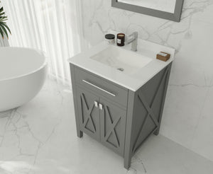 Laviva Wimbledon 313YG319-24G 24" Grey Bathroom Vanity Set