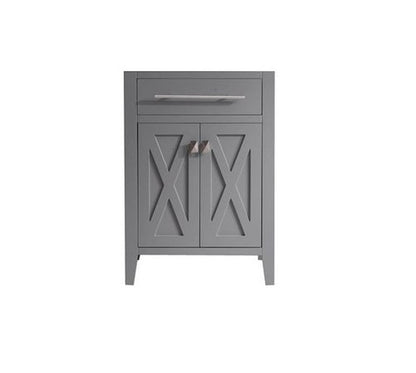 Laviva Wimbledon 313YG319-24G Grey Bathroom Vanity Cabinet,  24" 