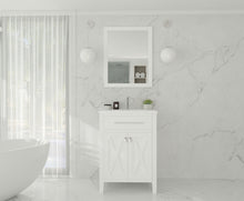 Load image into Gallery viewer, Laviva Wimbledon 313YG319-24W-MW 24&quot; White Bathroom Vanity Set Matte White Top