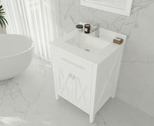 Load image into Gallery viewer, Laviva Wimbledon 313YG319-24W 24&quot; White Bathroom Vanity Set