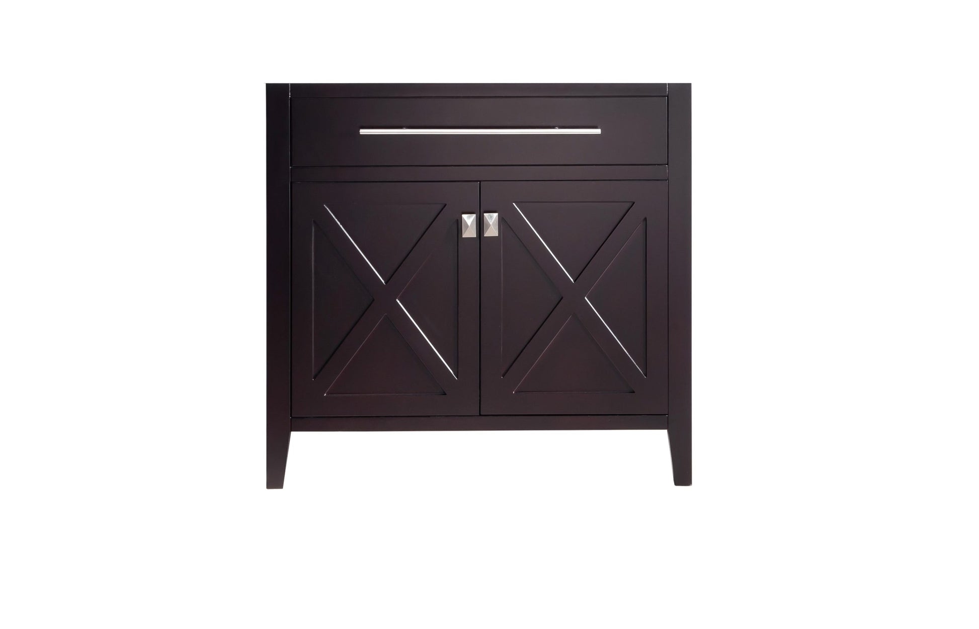 Laviva Wimbledon Brown Bathroom Vanity Cabinet 313YG319-36B, 36" 