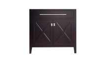 Load image into Gallery viewer, Laviva Wimbledon Brown Bathroom Vanity Cabinet 313YG319-36B, 36&quot; 