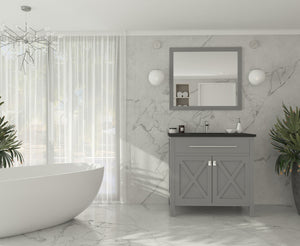 Laviva Wimbledon 313YG319-36G,  36" Grey Bathroom Vanity Set