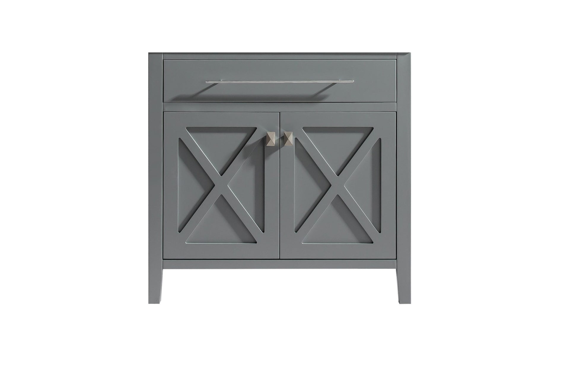 Laviva Wimbledon 313YG319-36G Grey Bathroom Vanity Cabinet,  36" 