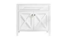 Load image into Gallery viewer, Laviva Wimbledon White Bathroom Vanity Cabinet 313YG319-36W, 36&quot; 