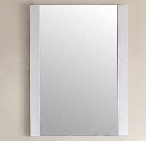 Rushmore 24" 313YG409-MR-W Rectangular White Mirror 1