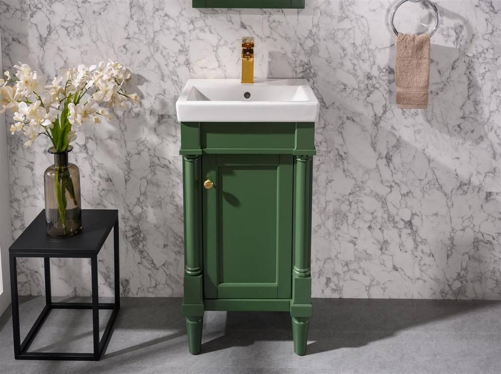 Legion Furniture 18" Vogue Green Sink Vanity - WLF9218-VG