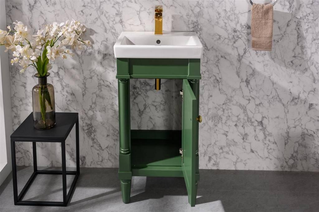 Legion Furniture 18" Vogue Green Sink Vanity - WLF9218-VG