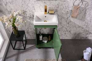 Legion Furniture 18" Vogue Green Sink Vanity - WLF9318-VG