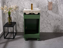 Load image into Gallery viewer, Legion Furniture 18&quot; Vogue Green Sink Vanity - WLF9318-VG